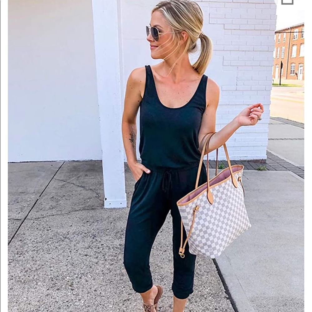 PRETTYGARDEN Off Shoulder Long Jumpsuit w/ Pockets